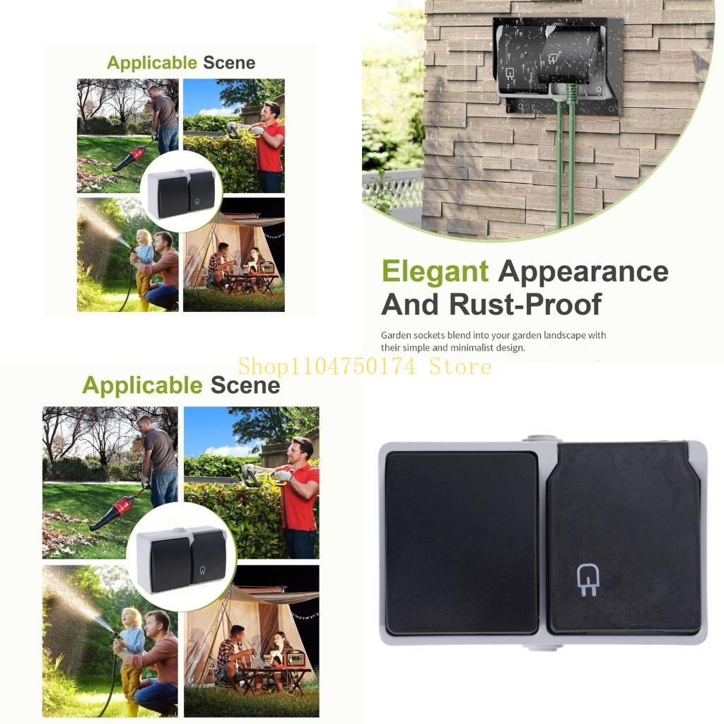 Outdoor Power Outlet Install - Prise extérieure étanche avec panneau monté