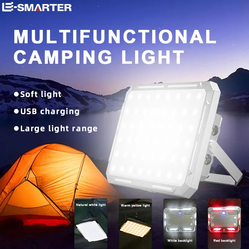 Outdoor Power For Camping - LED Camping tente lumière projecteur Rechargeable