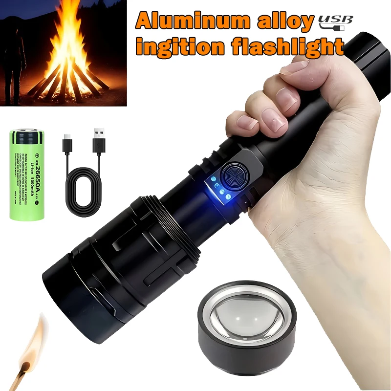 Outdoor Power For Camping - Lampe de poche Ultra puissante, allumage