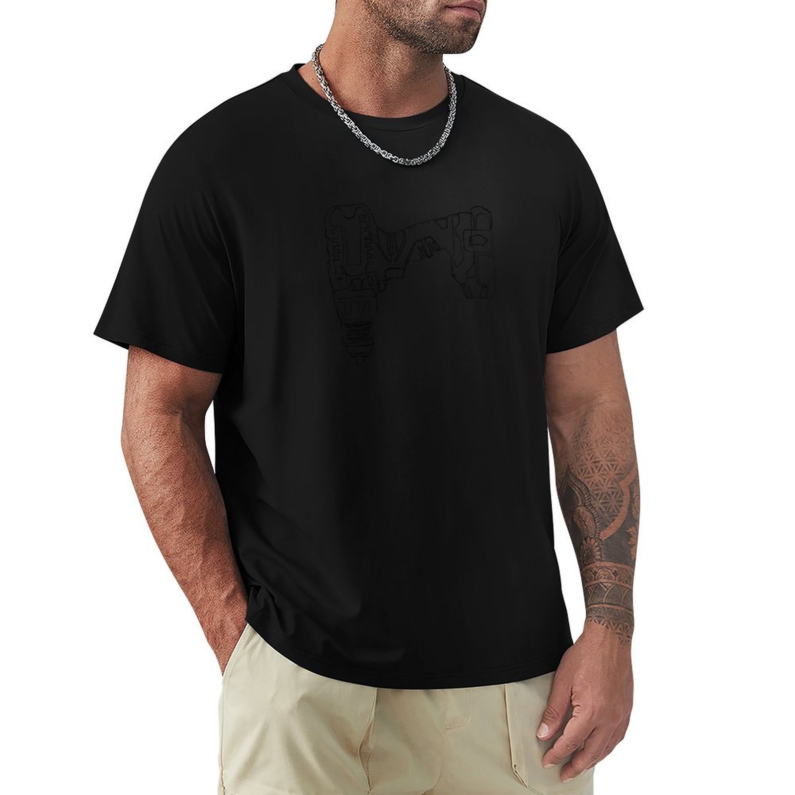 Outdoor Power Not Working - T-shirt Power Drill pour travaux en