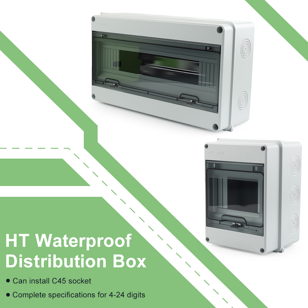 Outdoor Power Distribution Box - Boîte de Distribution étanche série HT,