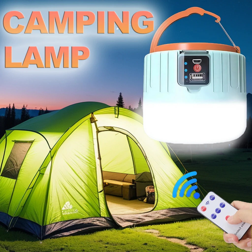 Outdoor Power For Camping - Lanterne solaire de Camping LED Rechargeable,