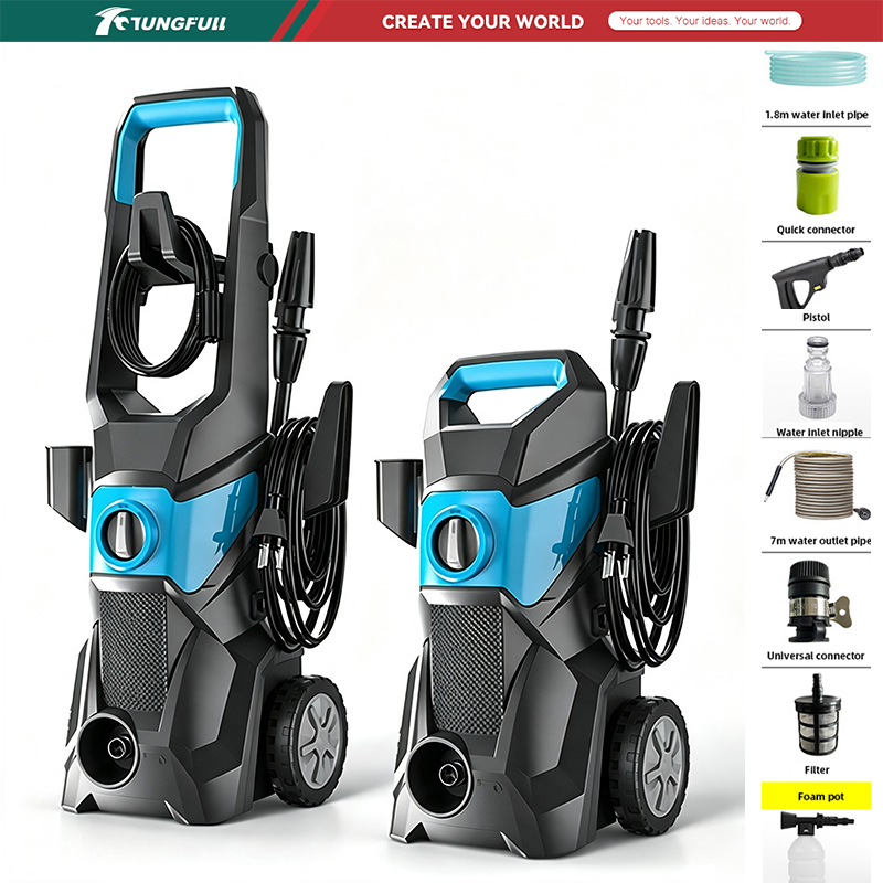 Outdoor Power Washer - Nettoyeur haute pression électrique 220V portable