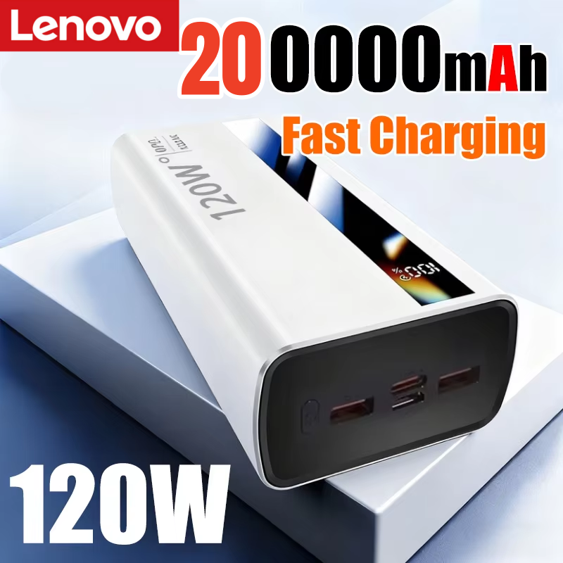 Outdoor Power Adapter Usb C - Batterie externe Lenovo 200000mAh 120W à