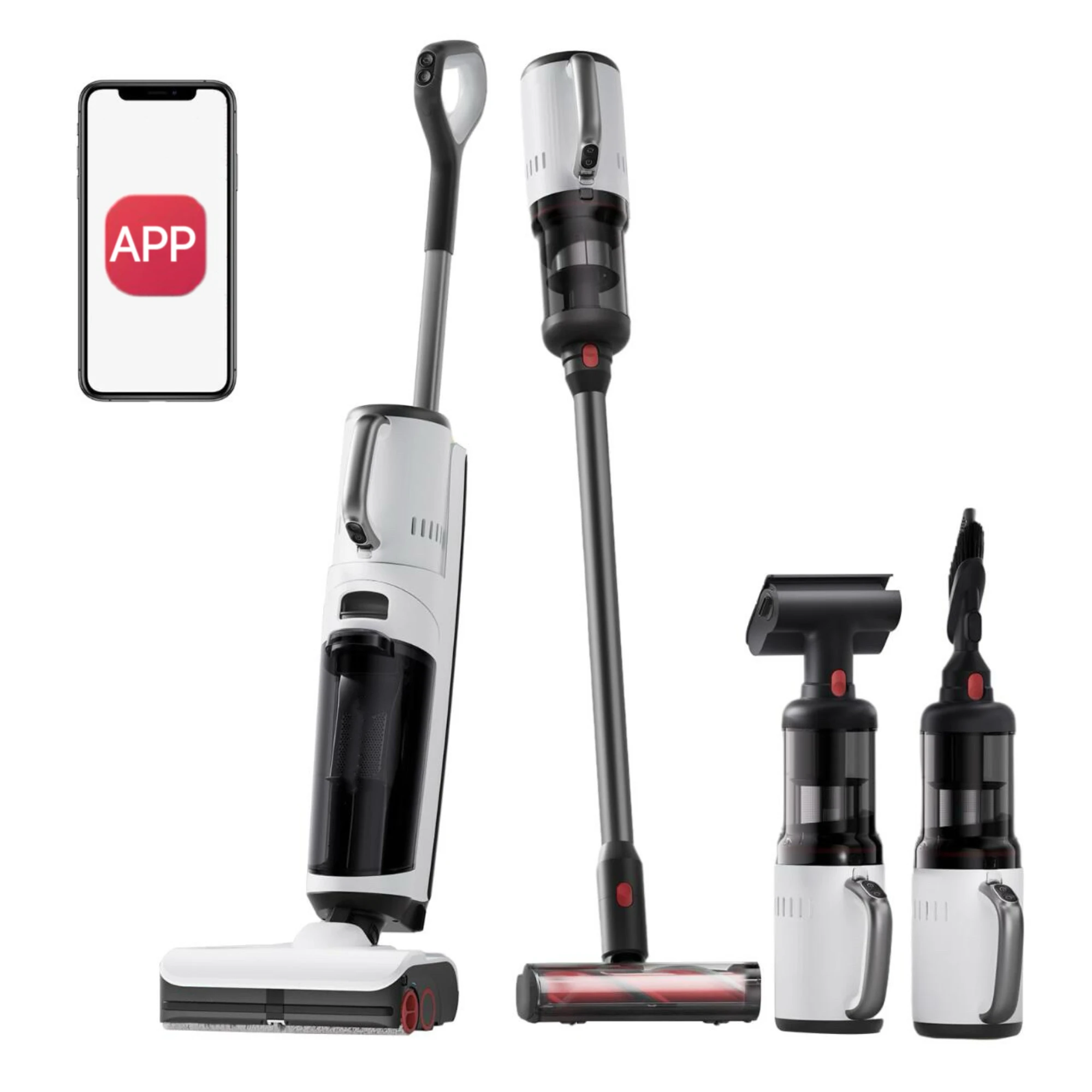 Outdoor Power Mop - Aspirateur de voiture 5 en 1,