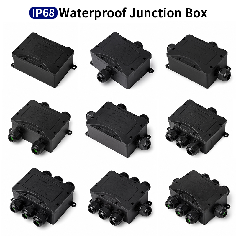 Outdoor Power Distribution Box - Boîtier de jonction étanche IP68 2-8
