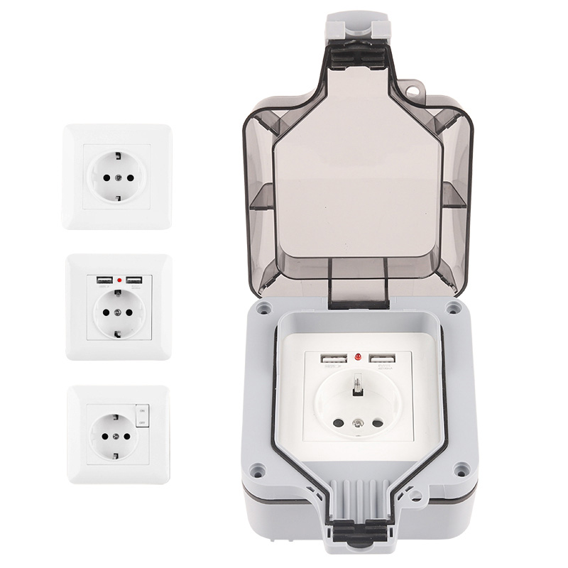 Outdoor Power Port - IP66 extérieur résistant aux intempéries 16A