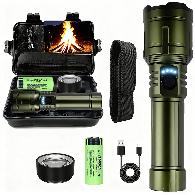 Outdoor Power For Camping - Lampe de poche Ultra puissante, allumage