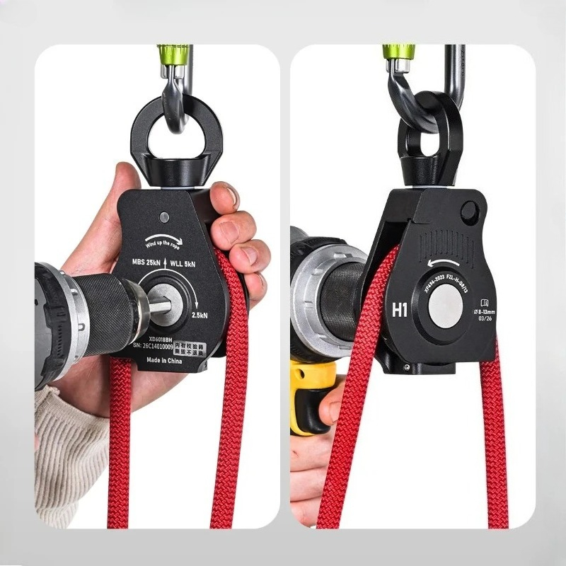 Outdoor Power Solutions - Collecteur de corde électrique assisté par