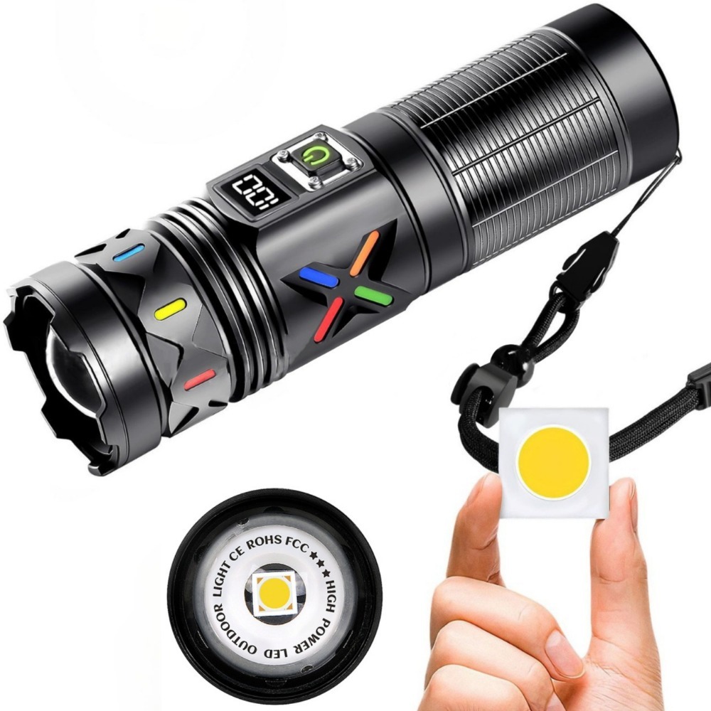 Outdoor Power For Camping - Lampe de poche LED haute puissance,