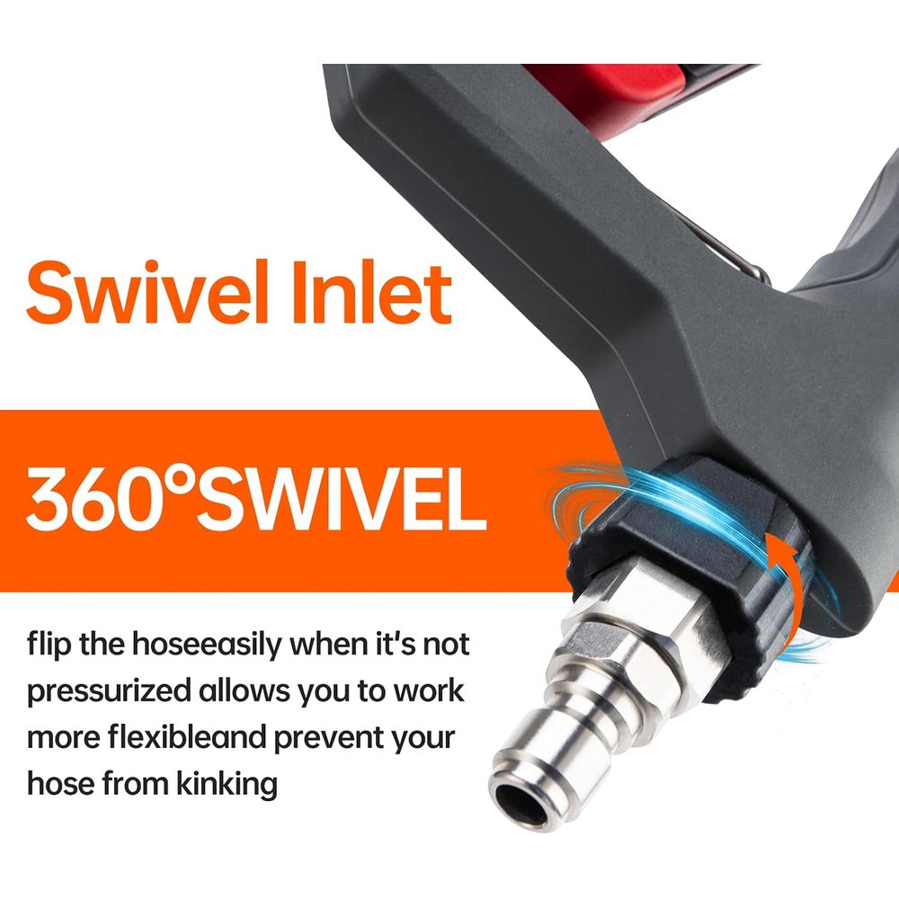 Pistolet de lavage avec articu - Power Washer Gun Replacement avis et prix