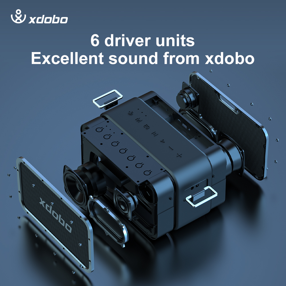 XDOBO 1983 Max 120W haut-parle - Outdoor Power Board Box avis et prix