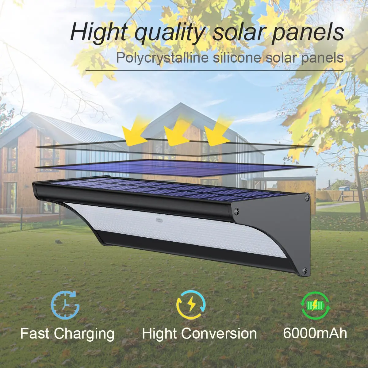 60/48Led applique murale solai - Outdoor Power Outlet Weatherproof avis et prix