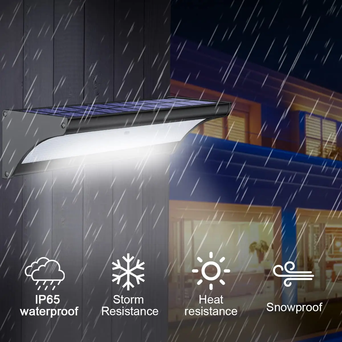60/48Led applique murale solai - Outdoor Power Outlet Weatherproof avis et prix