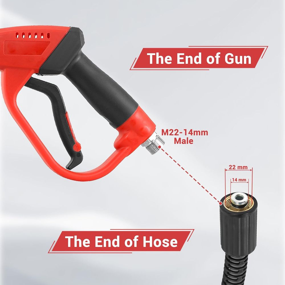 Kit de pistolet et de tuyau po - Power Washer Gun Replacement avis et prix