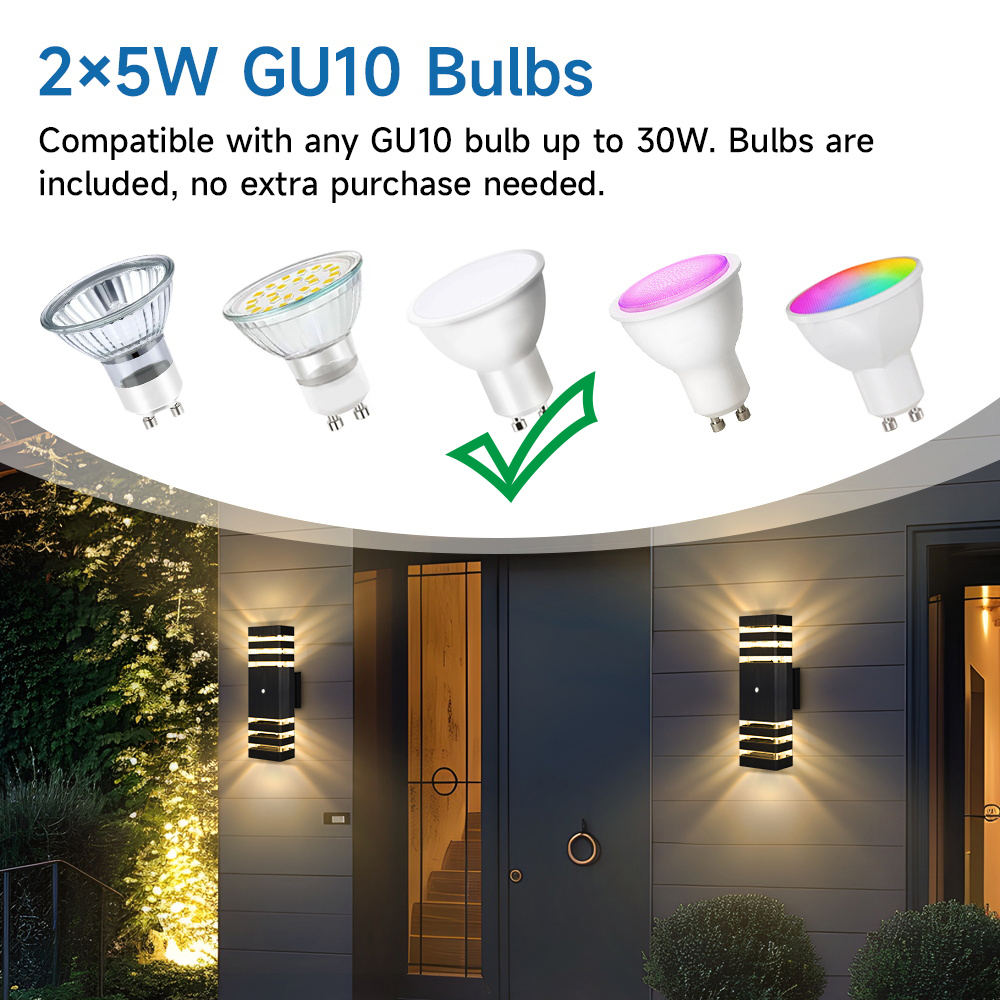 Lampe murale extérieure à capt - Outdoor Power Outlet Weatherproof avis et prix