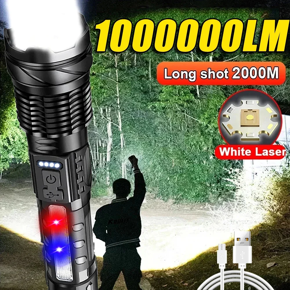Lampe de poche LED puissante,  - Outdoor Power For Camping avis et prix