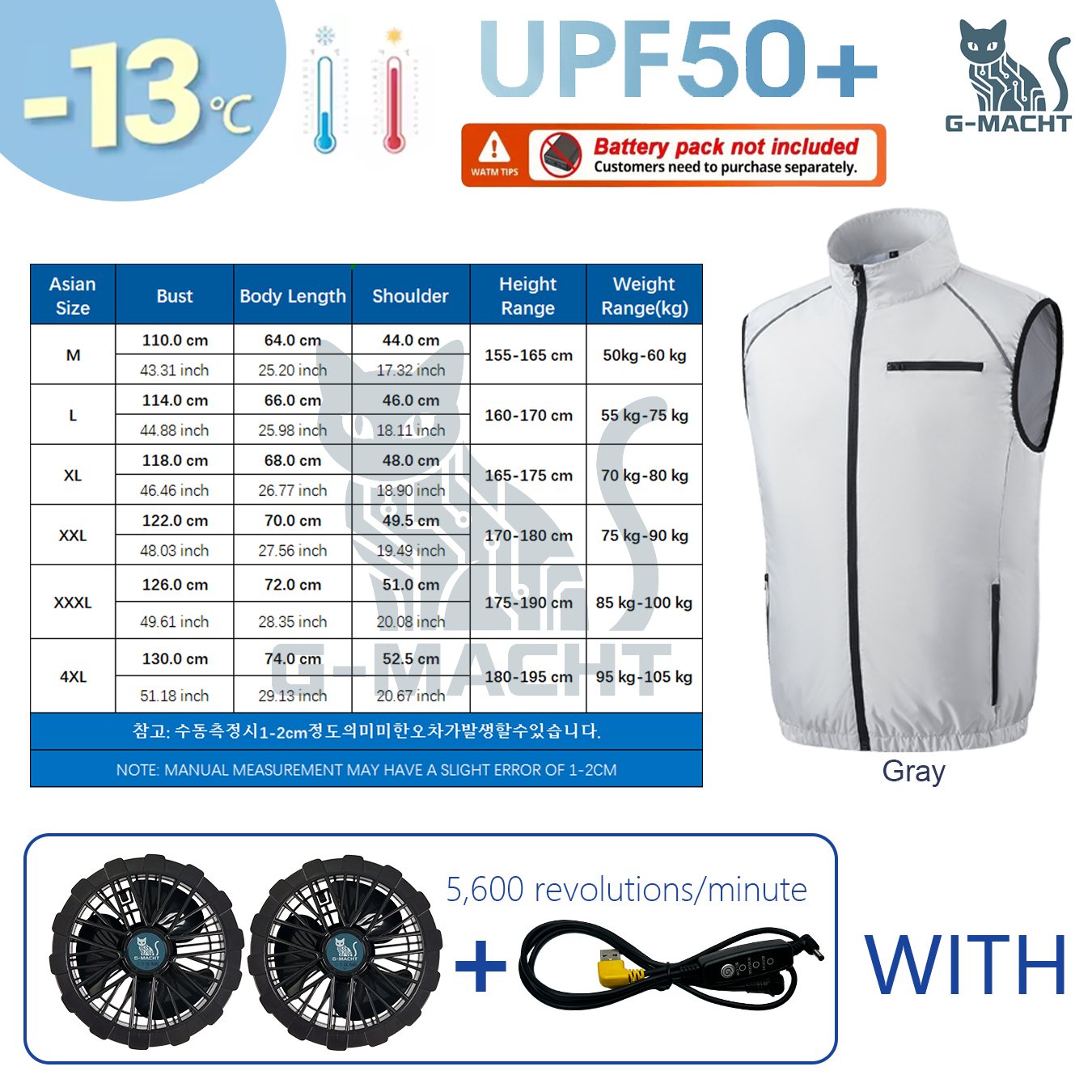 Gilet de refroidissement USB G - Outdoor Power Not Working avis et prix