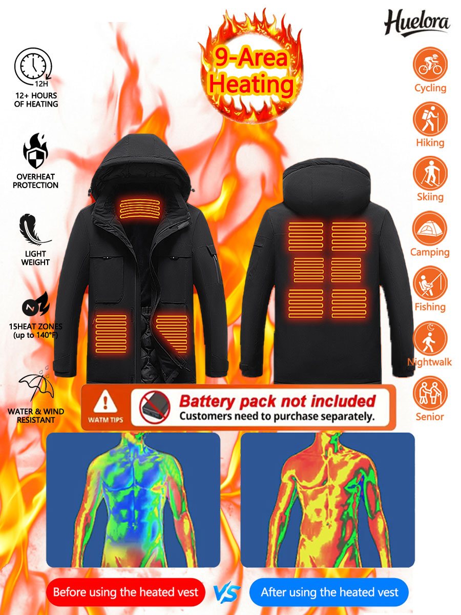 Huelora 9 zones veste chauffan - Outdoor Power Not Working avis et prix