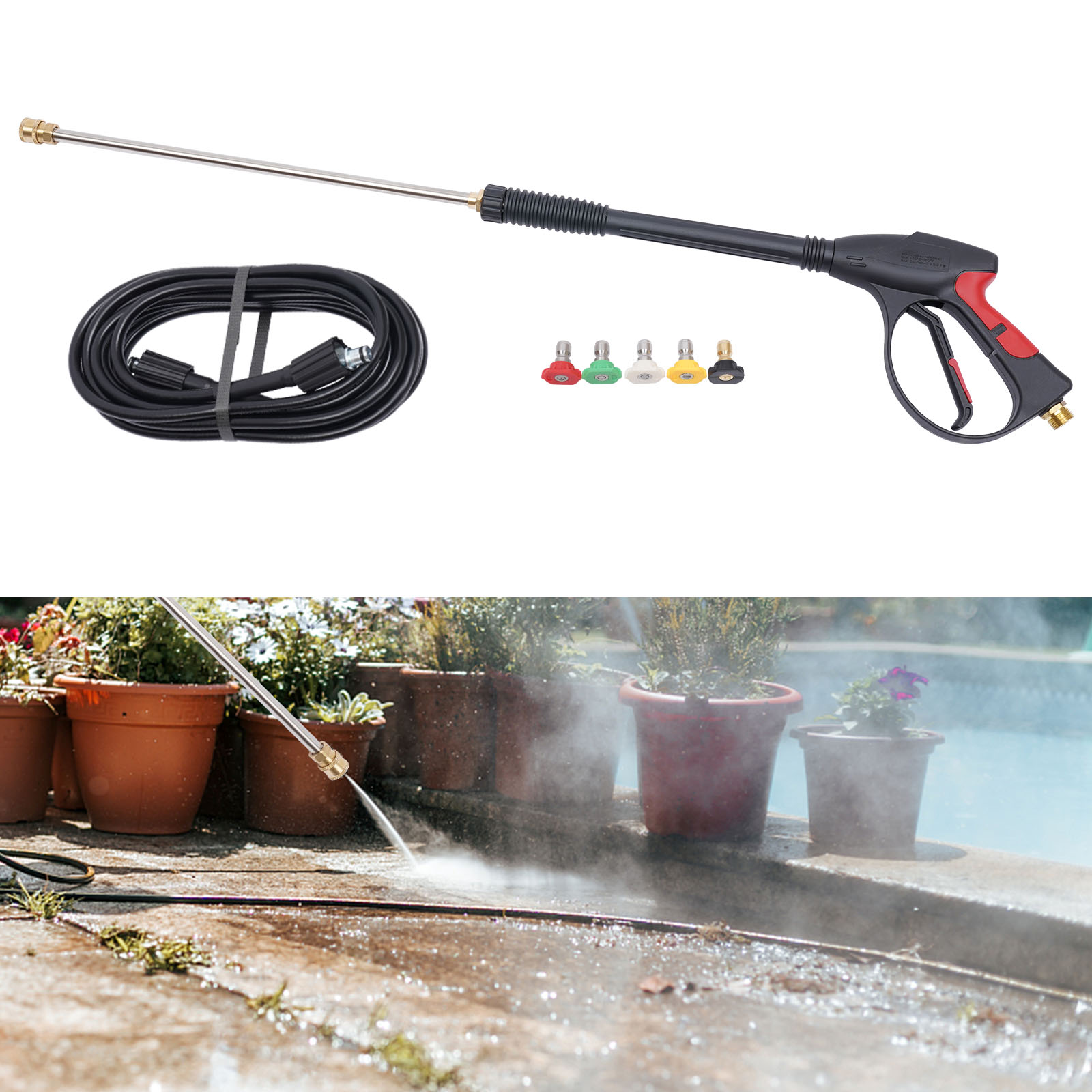 Pistolet de nettoyeur haute pr - Power Washer Gun Replacement avis et prix