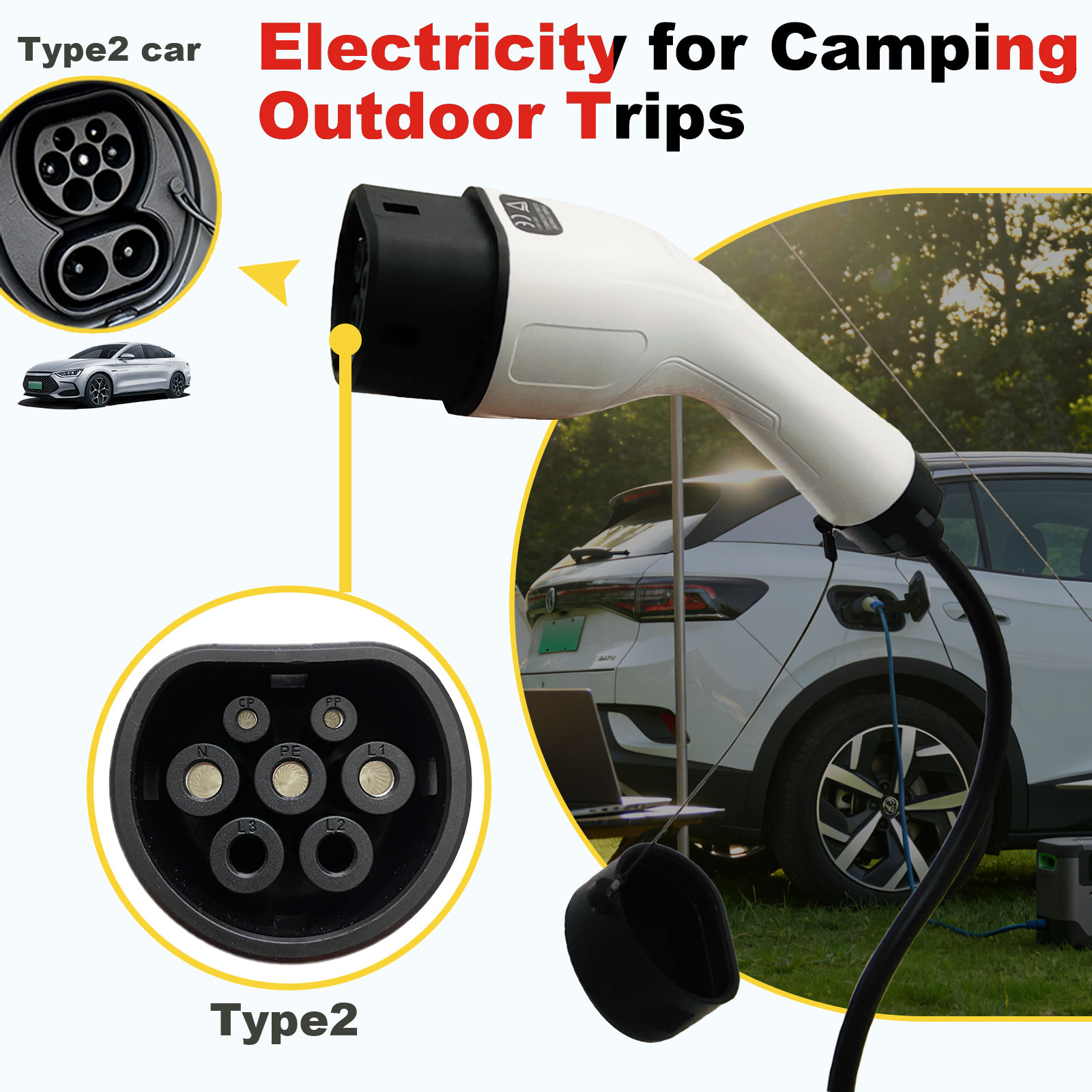 Adaptateur de décharge Type 2  - Outdoor Power Solutions avis et prix
