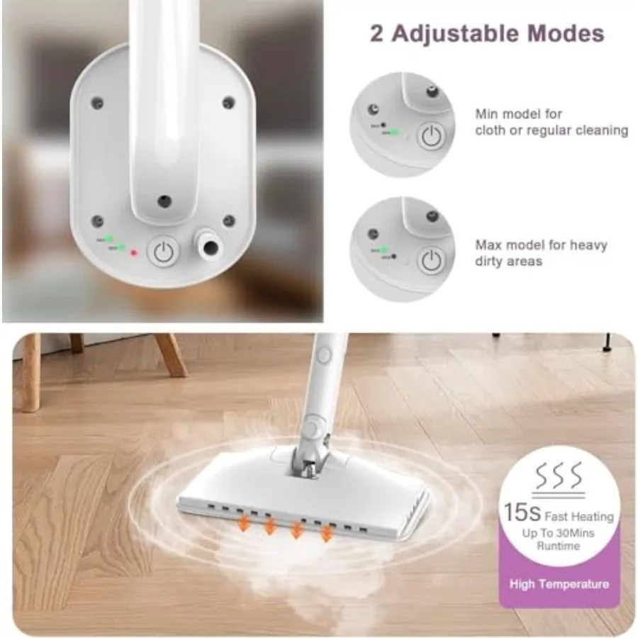 Nettoyeur vapeur rotatif ApexT - Outdoor Power Mop avis et prix