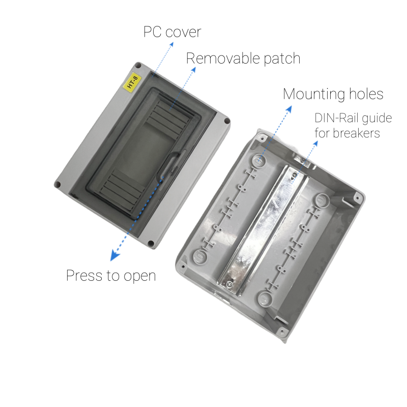 Boîtier de distribution IP65 p - Outdoor Power Distribution Box avis et prix