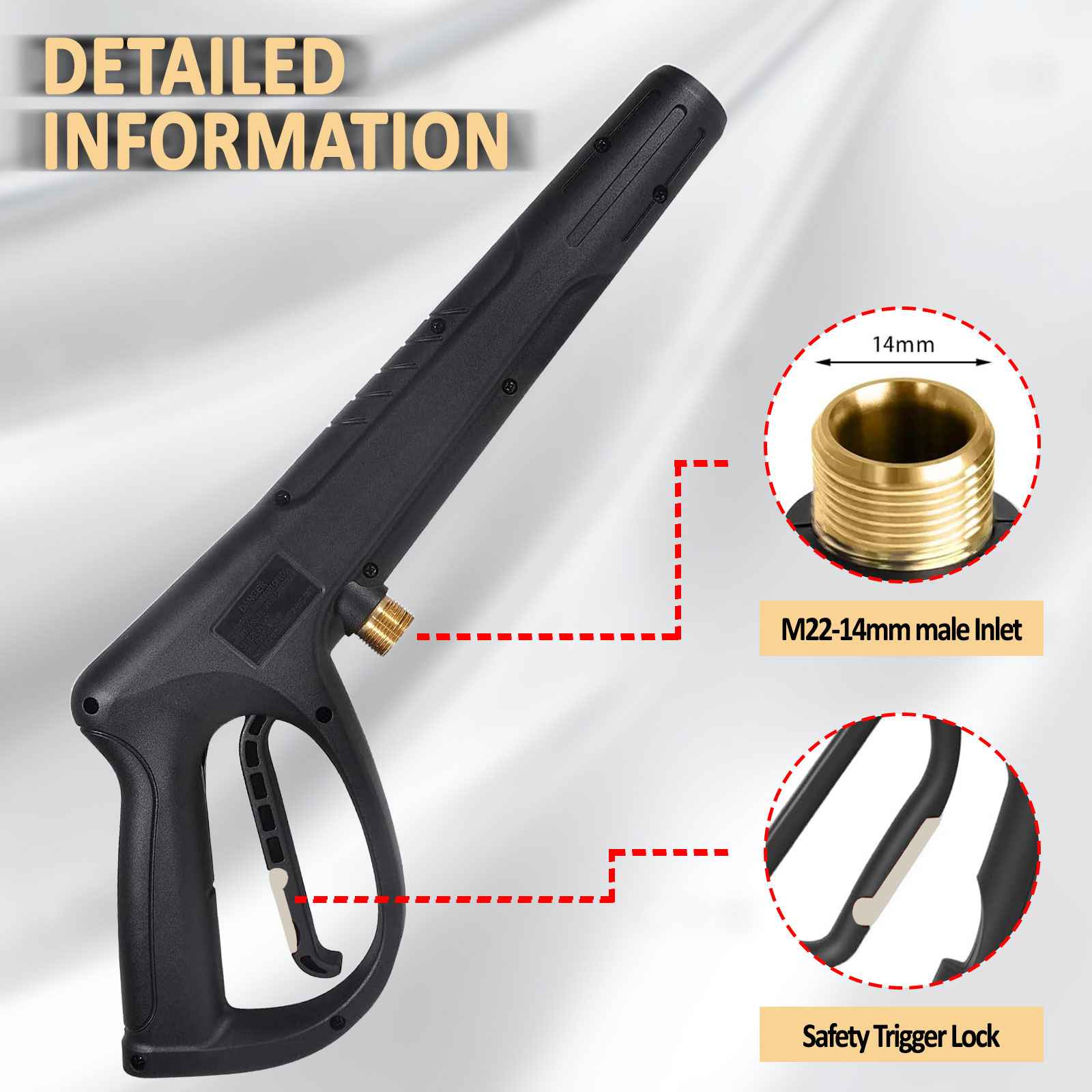 Pistolet de lavage à pression  - Power Washer Gun Replacement avis et prix