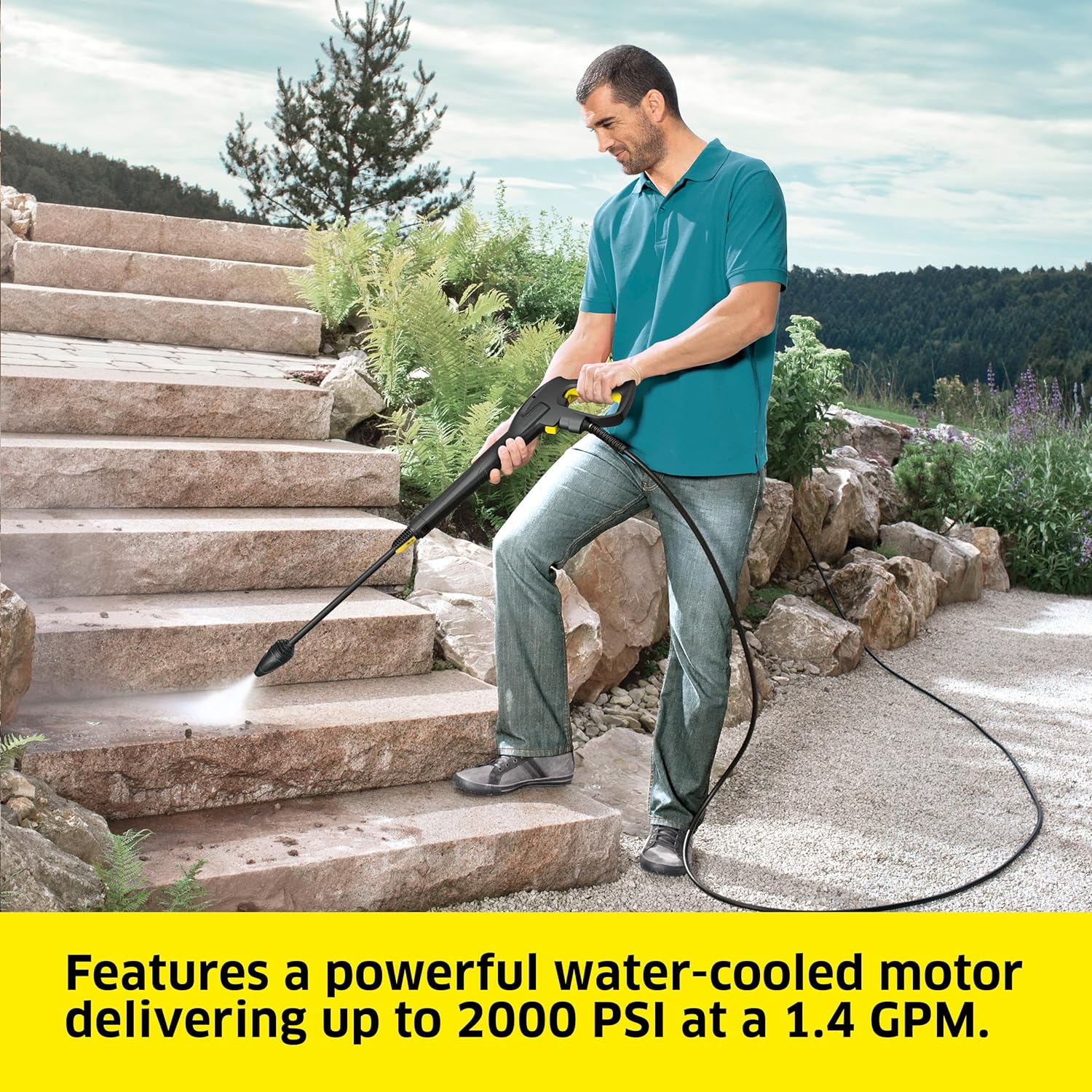 Nettoyeur haute pression avec  - Outdoor Power 'Hose' avis et prix