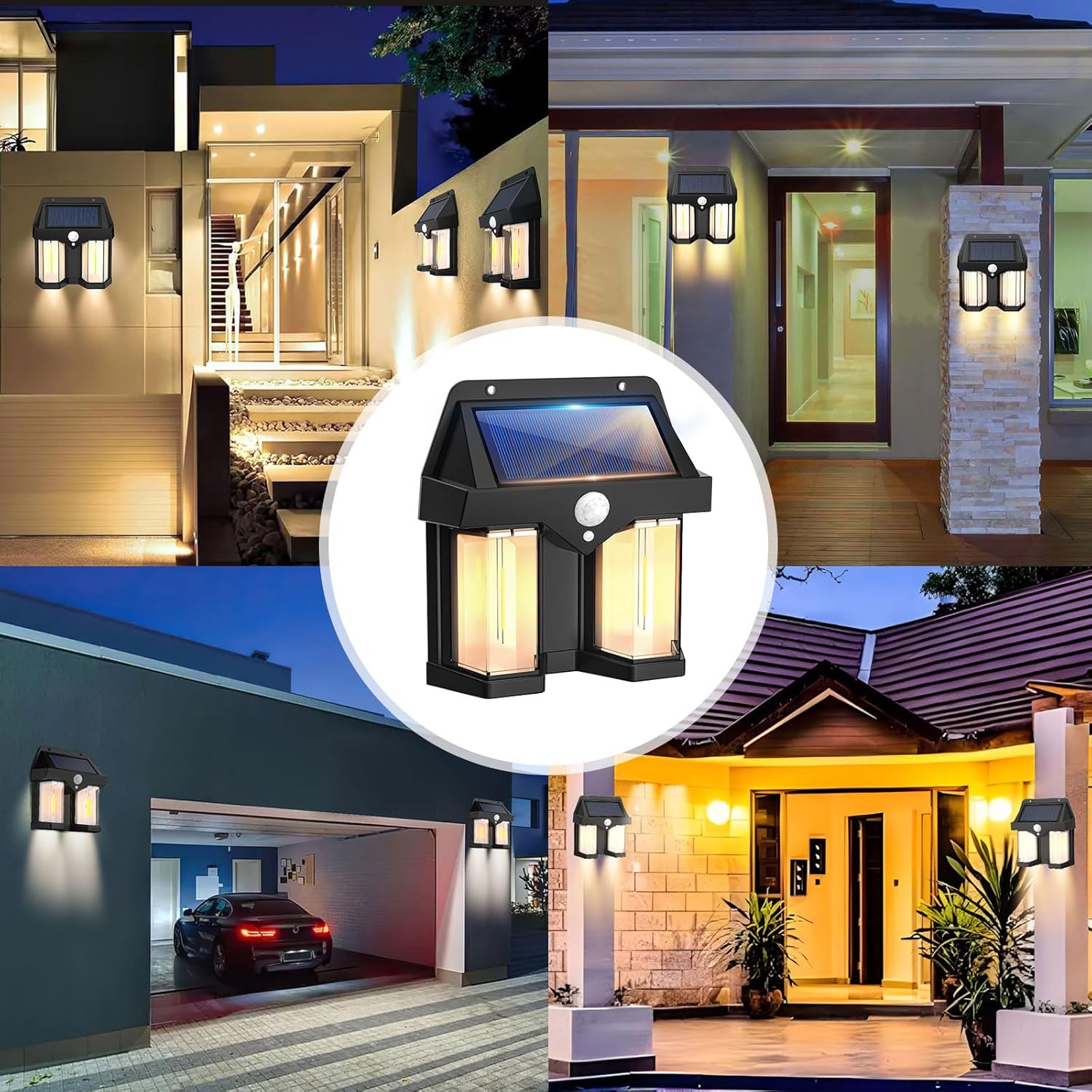 Lampe murale solaire vintage p - Outdoor Power Wire avis et prix