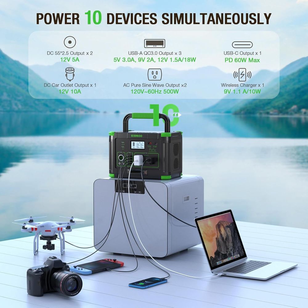 Station d'alimentation portabl - Outdoor Power Port avis et prix