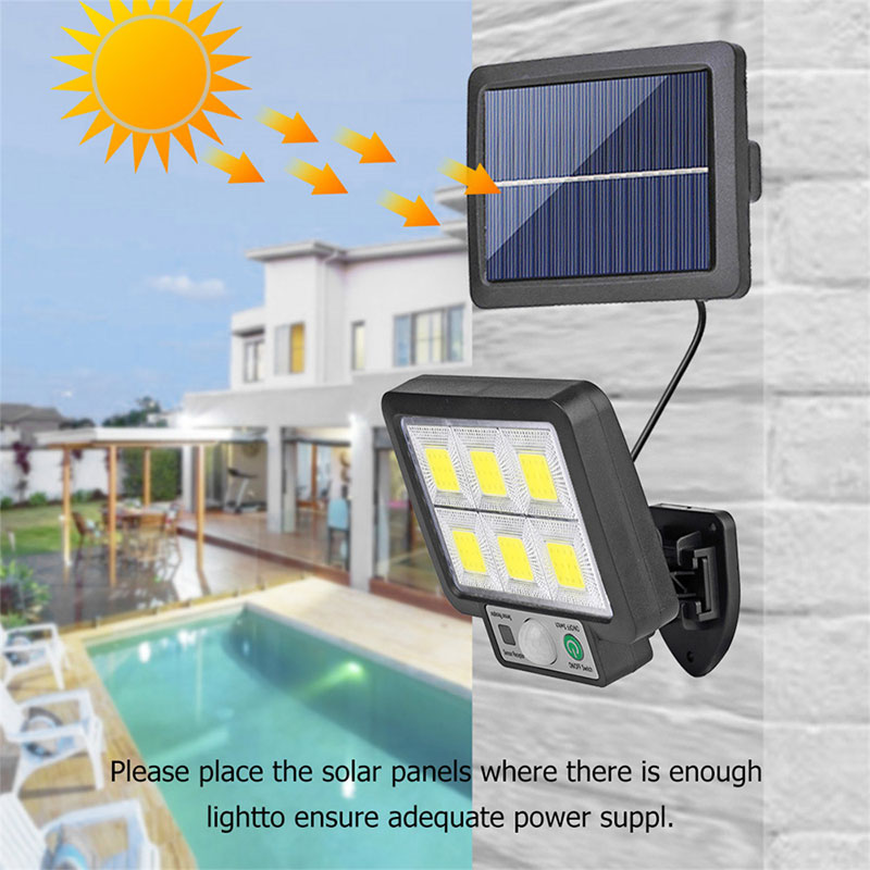 LED solaire fendu applique cap - Outdoor Power Outlet Weatherproof avis et prix