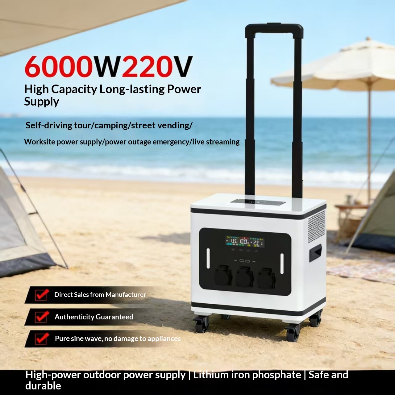 Batterie lithium-ion, alimenta - Outdoor Power For Camping avis et prix