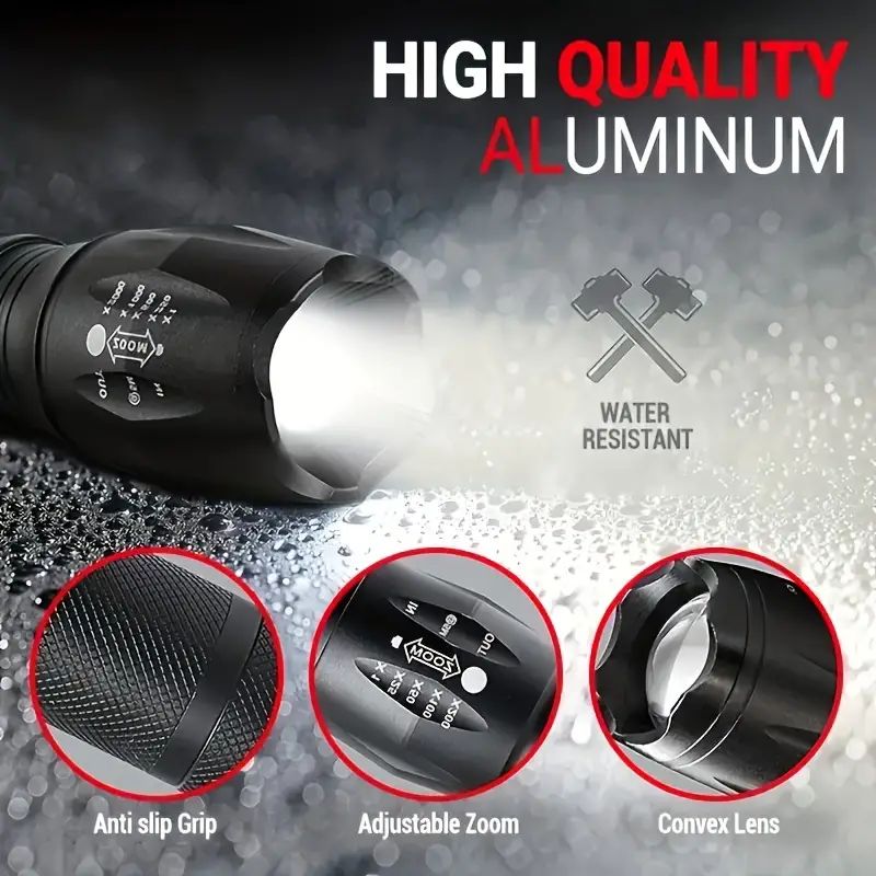 Lampe torche LED zoom 10W haut - Outdoor Power Not Working avis et prix