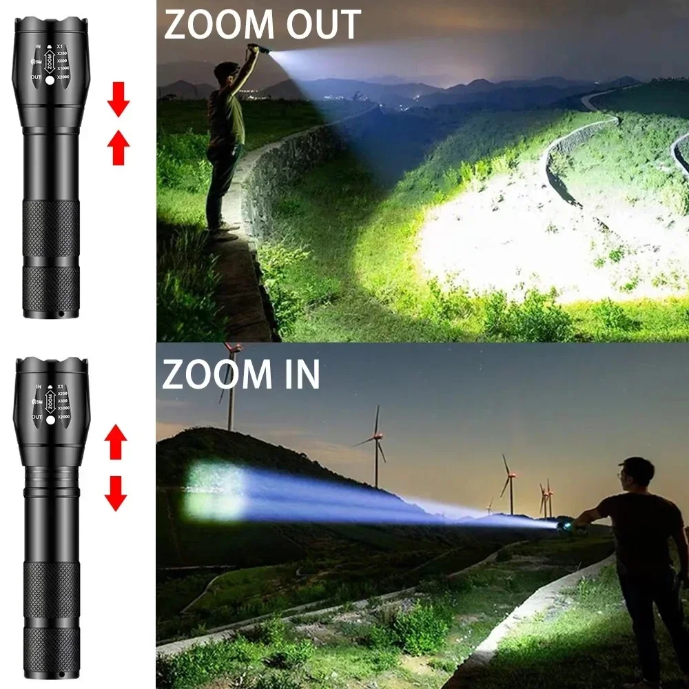 Puissante torche LED lampe de  - Outdoor Power Not Working avis et prix