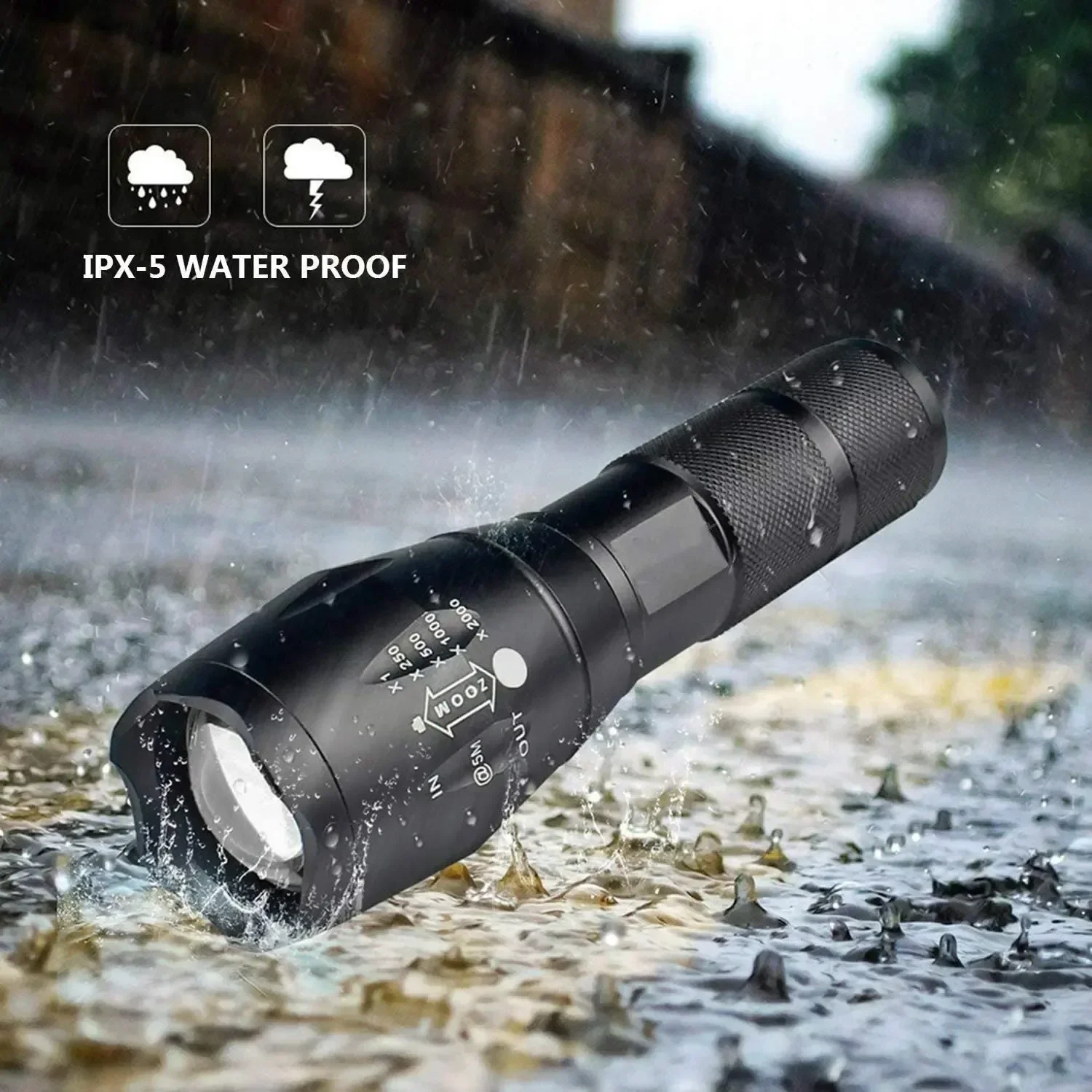 Puissante torche LED lampe de  - Outdoor Power Not Working avis et prix