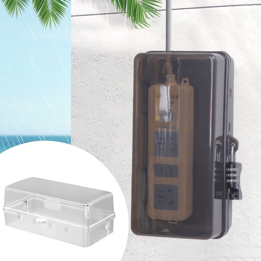 Boîte de rangement portable en - Outdoor Power Outlet Weatherproof avis et prix