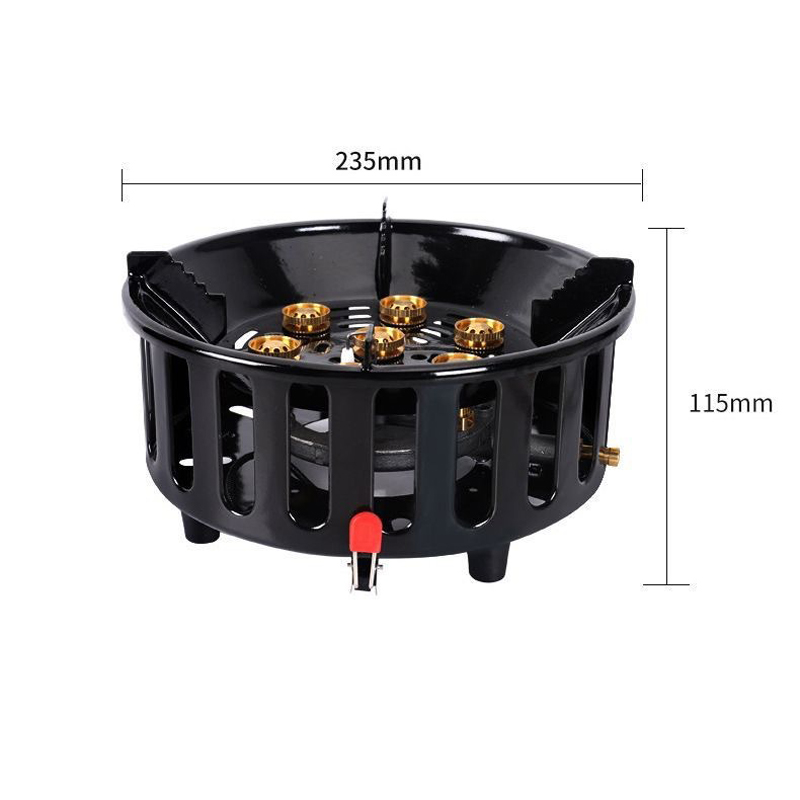 Réchaud de Camping à 7 cœurs 2 - Outdoor Power 'Hose' avis et prix
