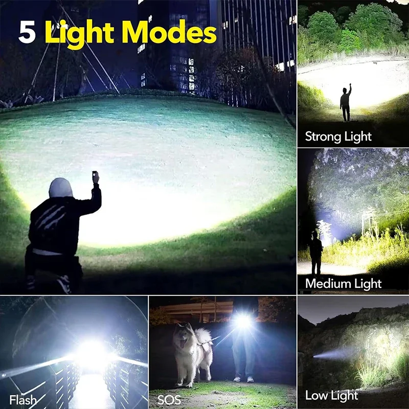 Lampe de poche LED haute puiss - Outdoor Power For Camping avis et prix