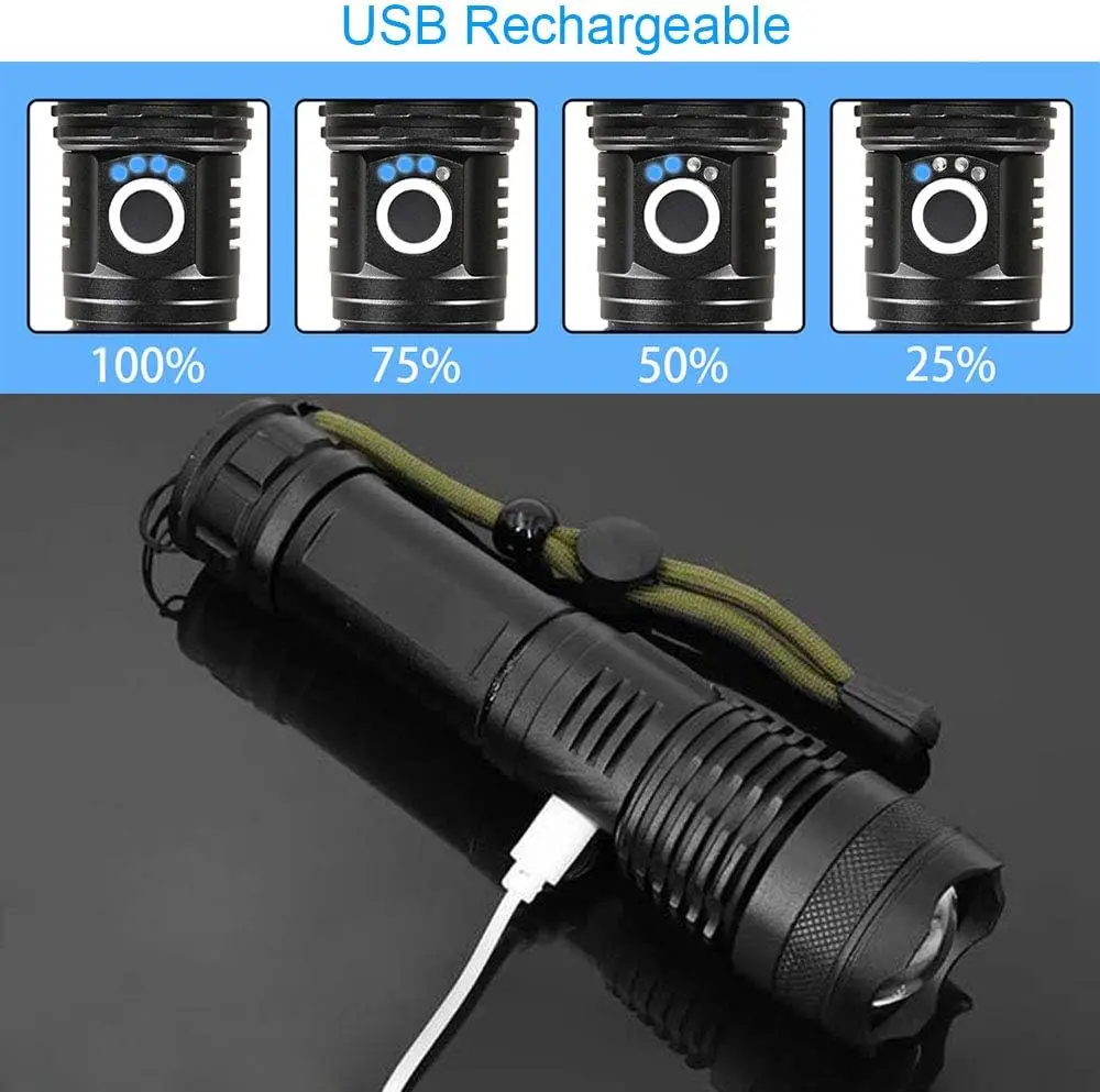 Lampe de poche LED haute puiss - Outdoor Power For Camping avis et prix
