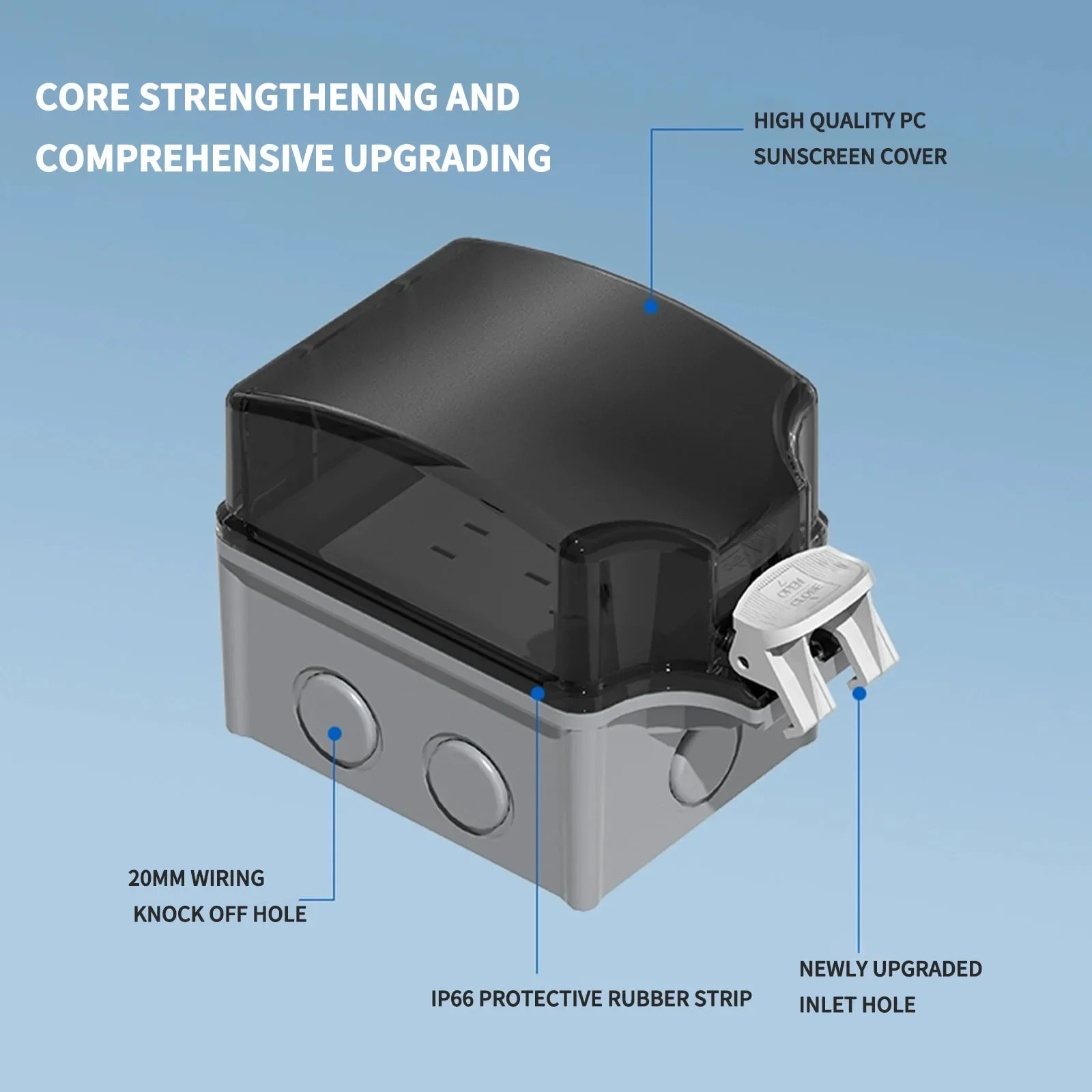Panneau de charge mural étanch - Outdoor Power Outlet Weatherproof avis et prix