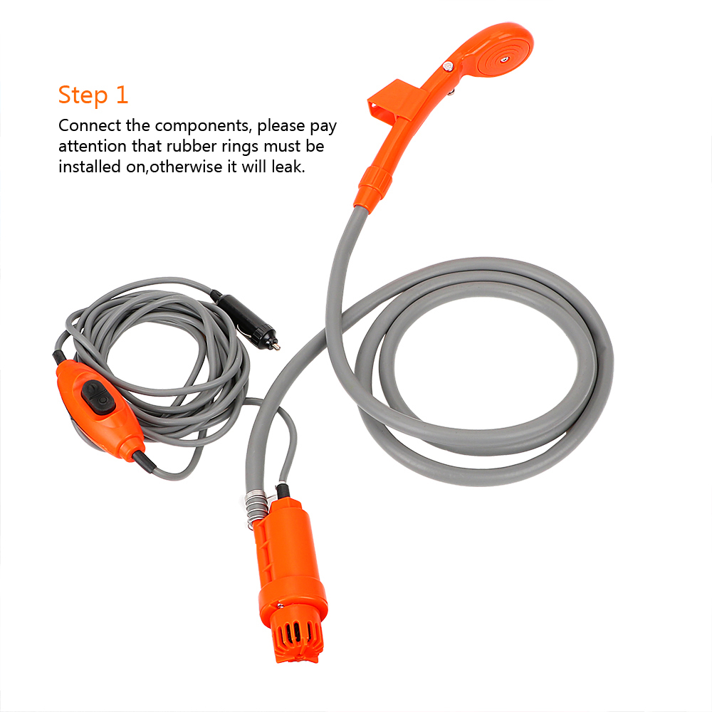 Douche de caravane RV 12V avec - Outdoor Power Washer avis et prix